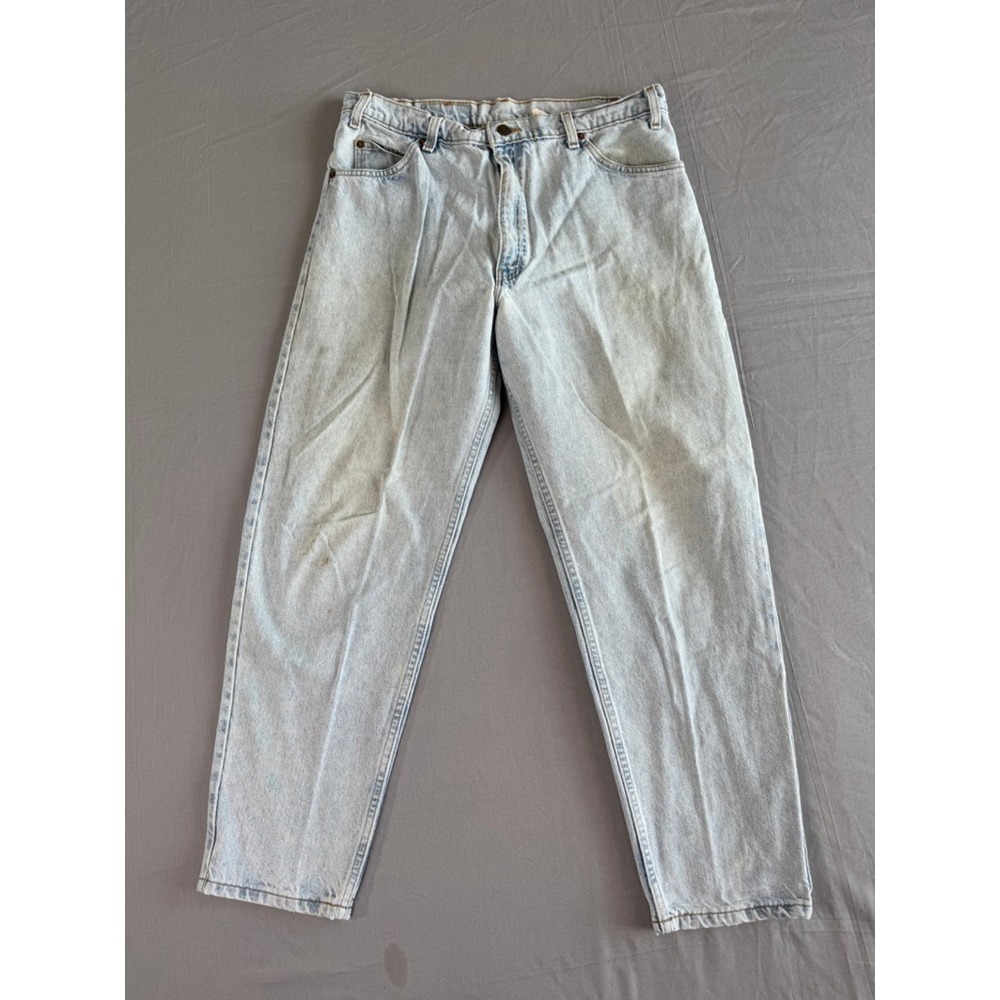 Vintage Levis 550 Jeans Mens 36x30 Orange Tab 90s Light‎ Relaxed Fit Denim Pants